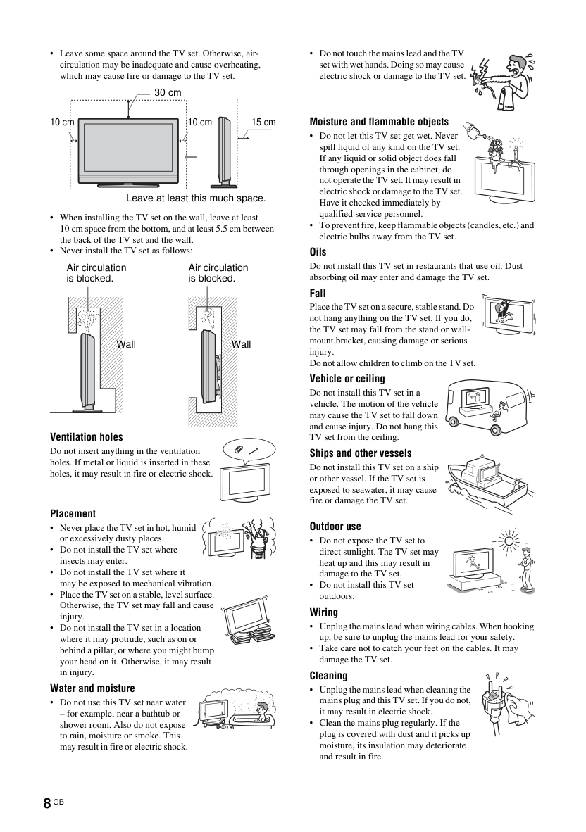 索尼KDL-40V2000液晶彩电使用手册-7