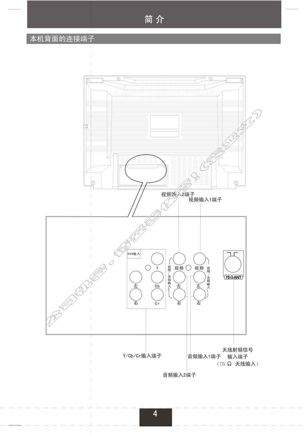 创维25NX9000(5S31机芯)彩电使用说明书-4 创维25NX9000(5S31机芯)彩电使用说明书-4