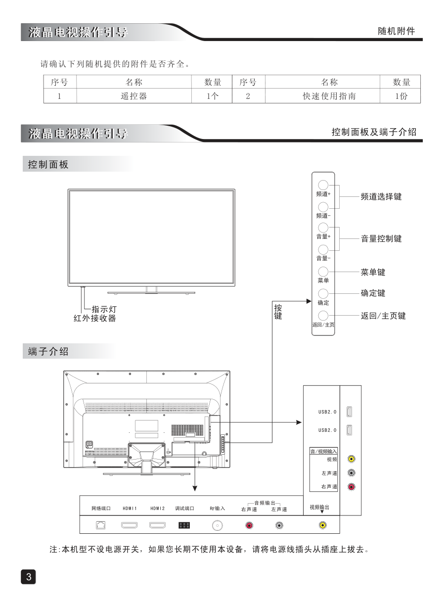 创维32E690C液晶彩电使用说明书-4 创维32E690C液晶彩电使用说明书-4