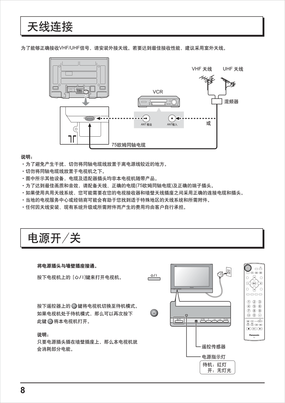 松下等离子电视机TH-42PA50C型说明书-7 松下等离子电视机TH-42PA50C型说明书-7