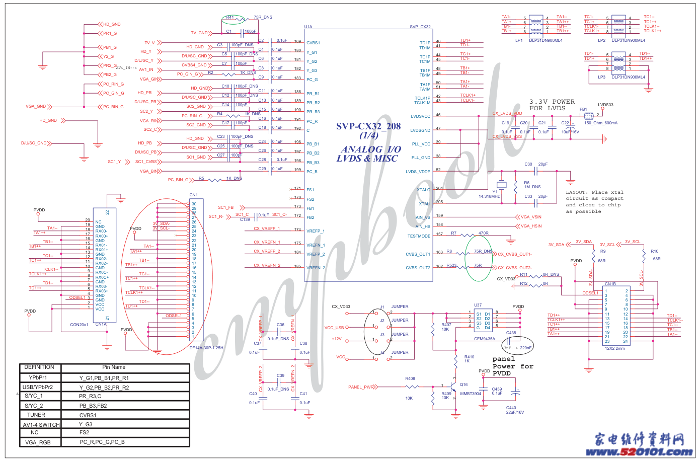 海尔L26A18-AK液晶电视机电路原理图PDF-2