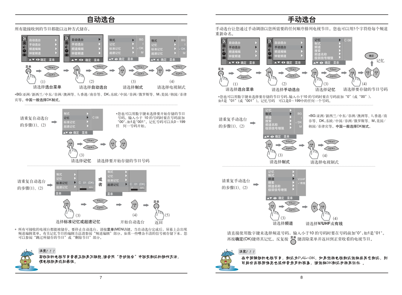LG RT-29FD15V彩电使用说明书-4 LG RT-29FD15V彩电使用说明书-4