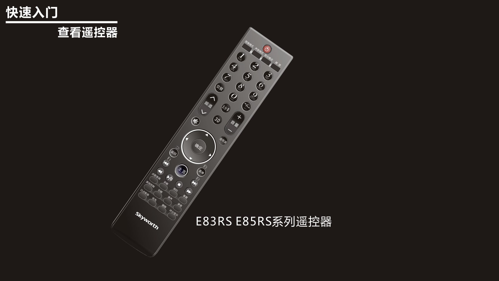 创维55E83RS液晶彩电使用说明书-3