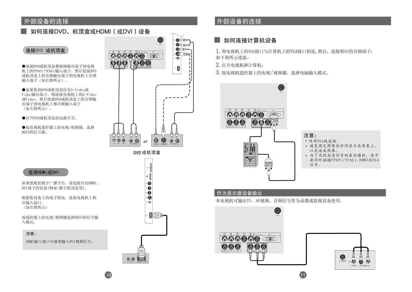 海尔LU32R1液晶彩电使用说明书-7 海尔LU32R1液晶彩电使用说明书-7