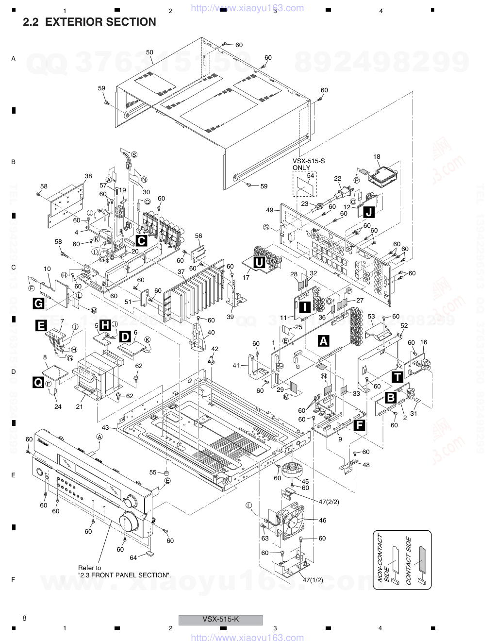 先锋PIONEER VSX-515-K电路图-7