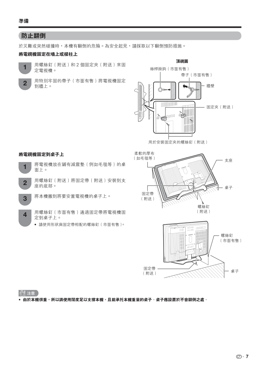 声宝LC-42BX5H型液晶电视机说明书-8 声宝LC-42BX5H型液晶电视机说明书-8
