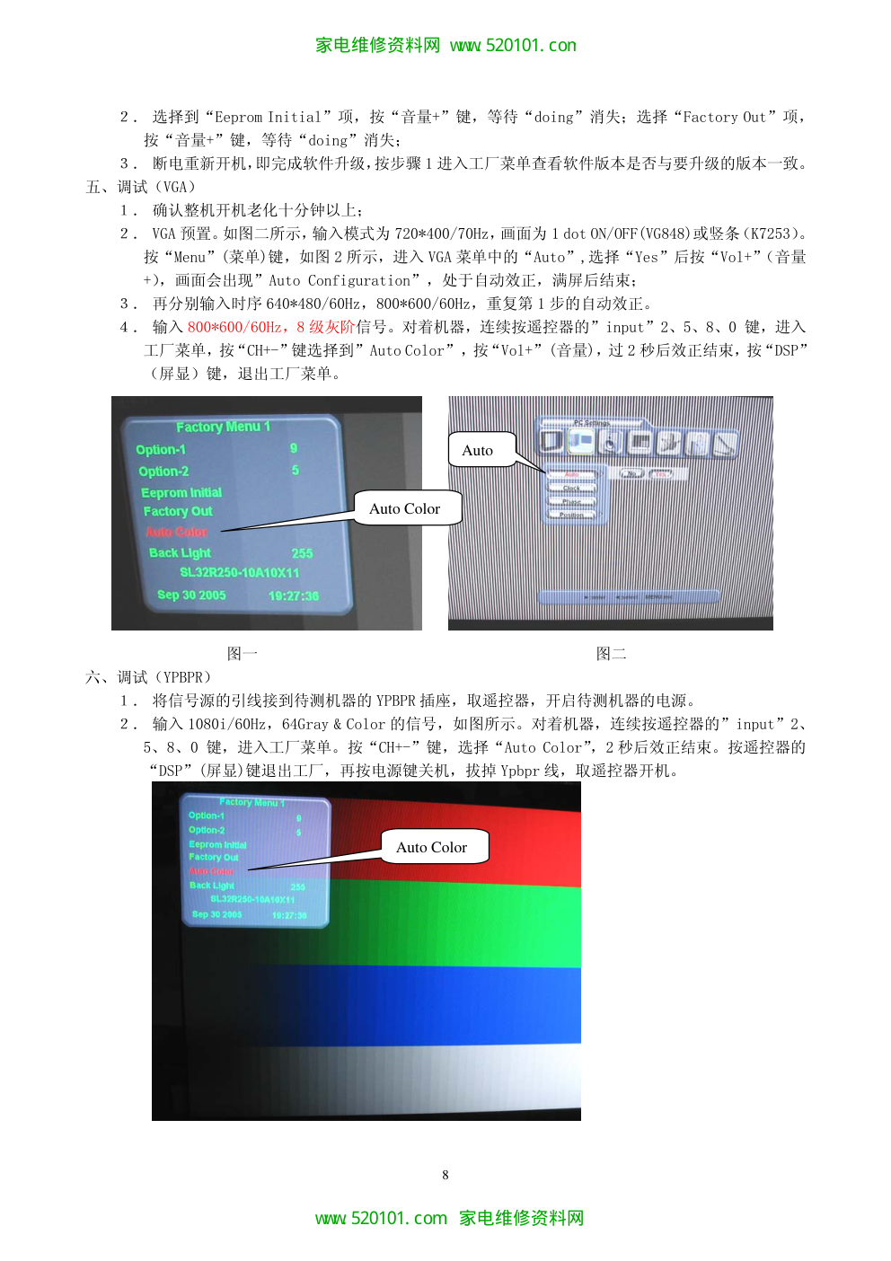 夏华LCD-37R26原理维修手册-8 夏华LCD-37R26原理维修手册-8