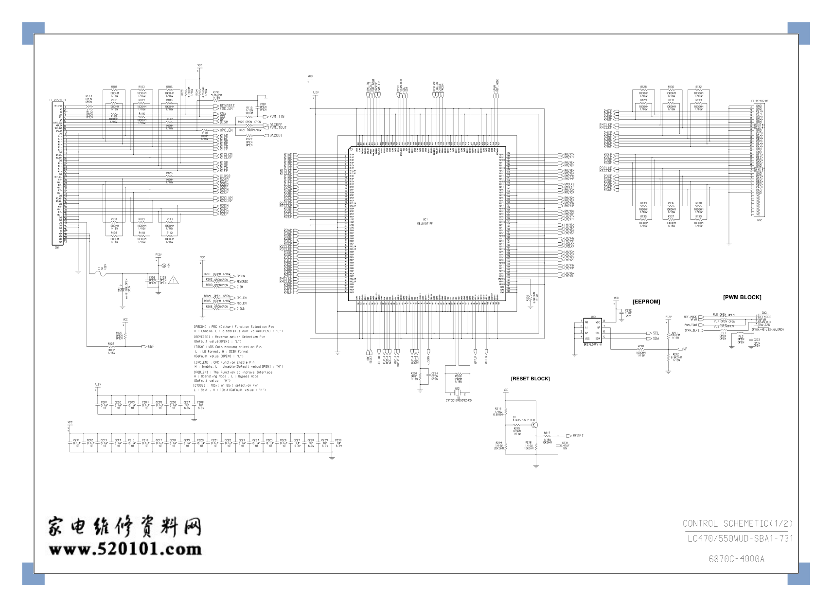 LG LC420WUN-SAA3-731(EN)逻辑板电路原理图-0 LG LC420WUN-SAA3-731(EN)逻辑板电路原理图-0