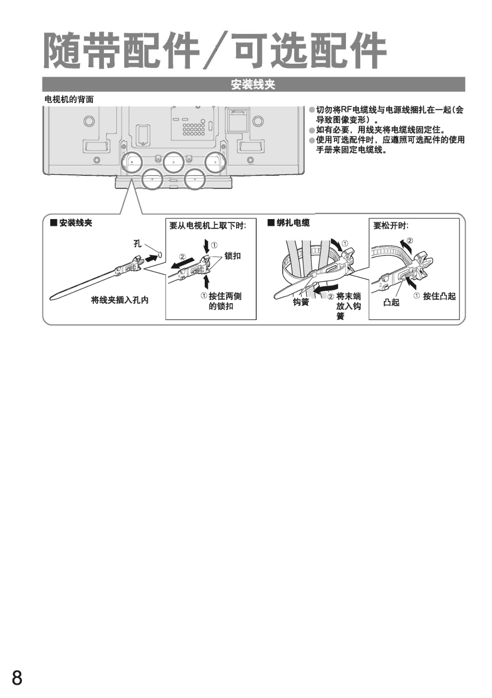 松下TH-42PV8C等离子彩电使用说明书-7 松下TH-42PV8C等离子彩电使用说明书-7