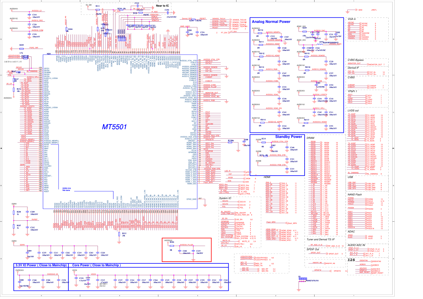 海信LED32K310X3D液晶（4779板）主板电路图-2