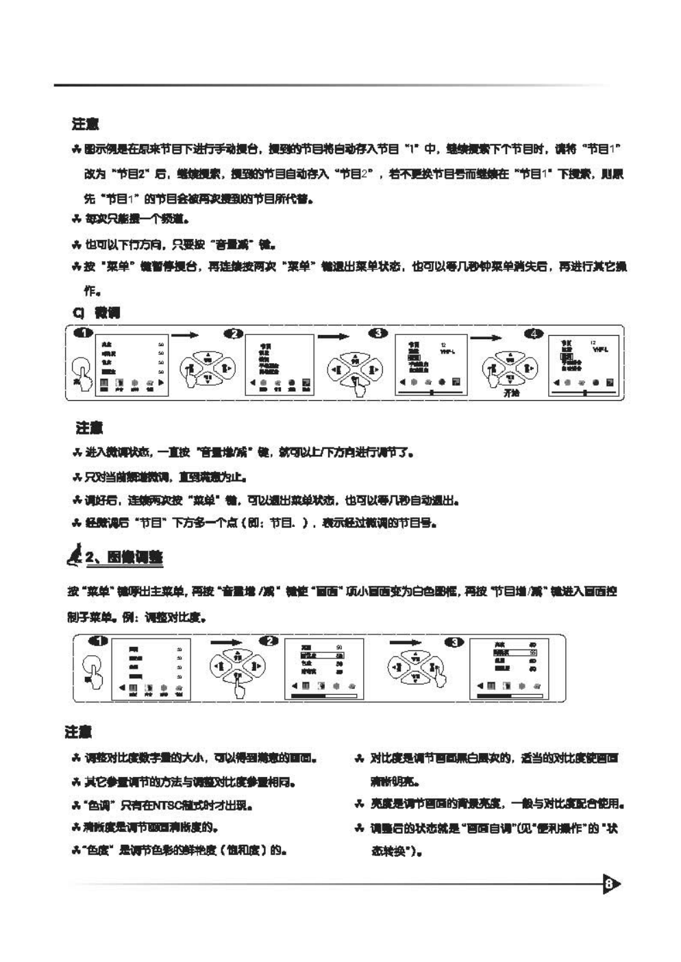 TCL王牌AT25266彩电使用说明书-7