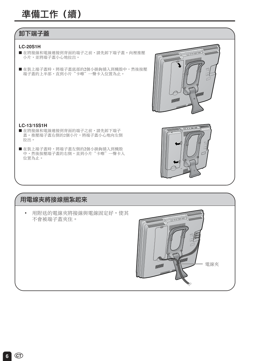 SHARPLC15S1H型液晶电视机说明书-6 SHARPLC15S1H型液晶电视机说明书-6