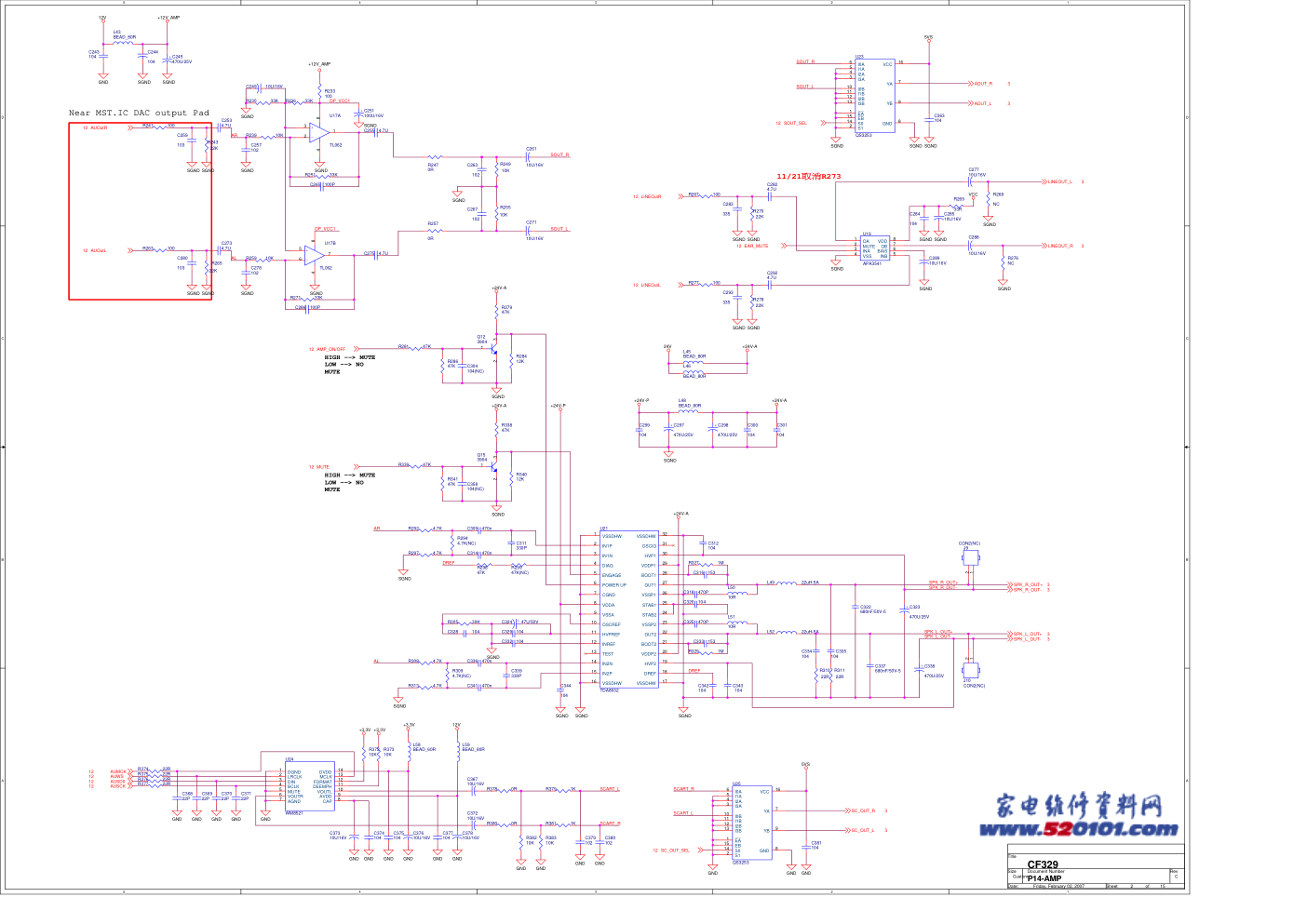 长虹LT3269液晶彩电电路原理图-1