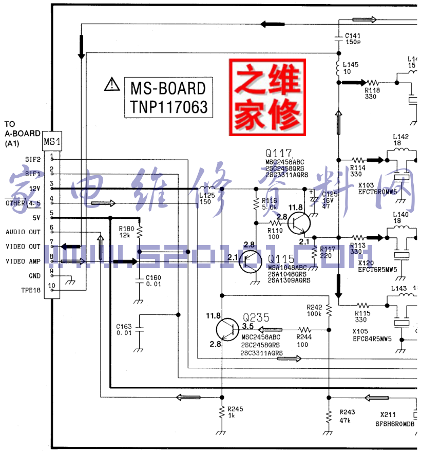 松下TC-2150R TC-2150RS TC-2155R彩电图纸-0