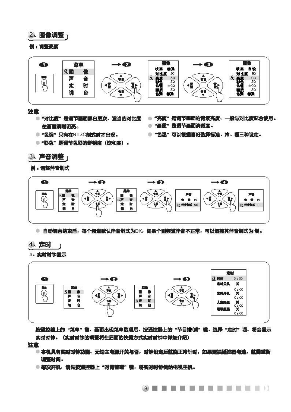 TCL王牌NT21A41彩电使用说明书-8 TCL王牌NT21A41彩电使用说明书-8