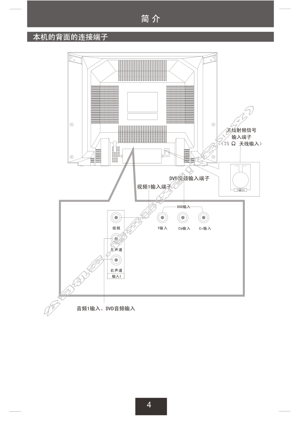 创维21TI9000(3T30机芯)彩电使用说明书-4 创维21TI9000(3T30机芯)彩电使用说明书-4