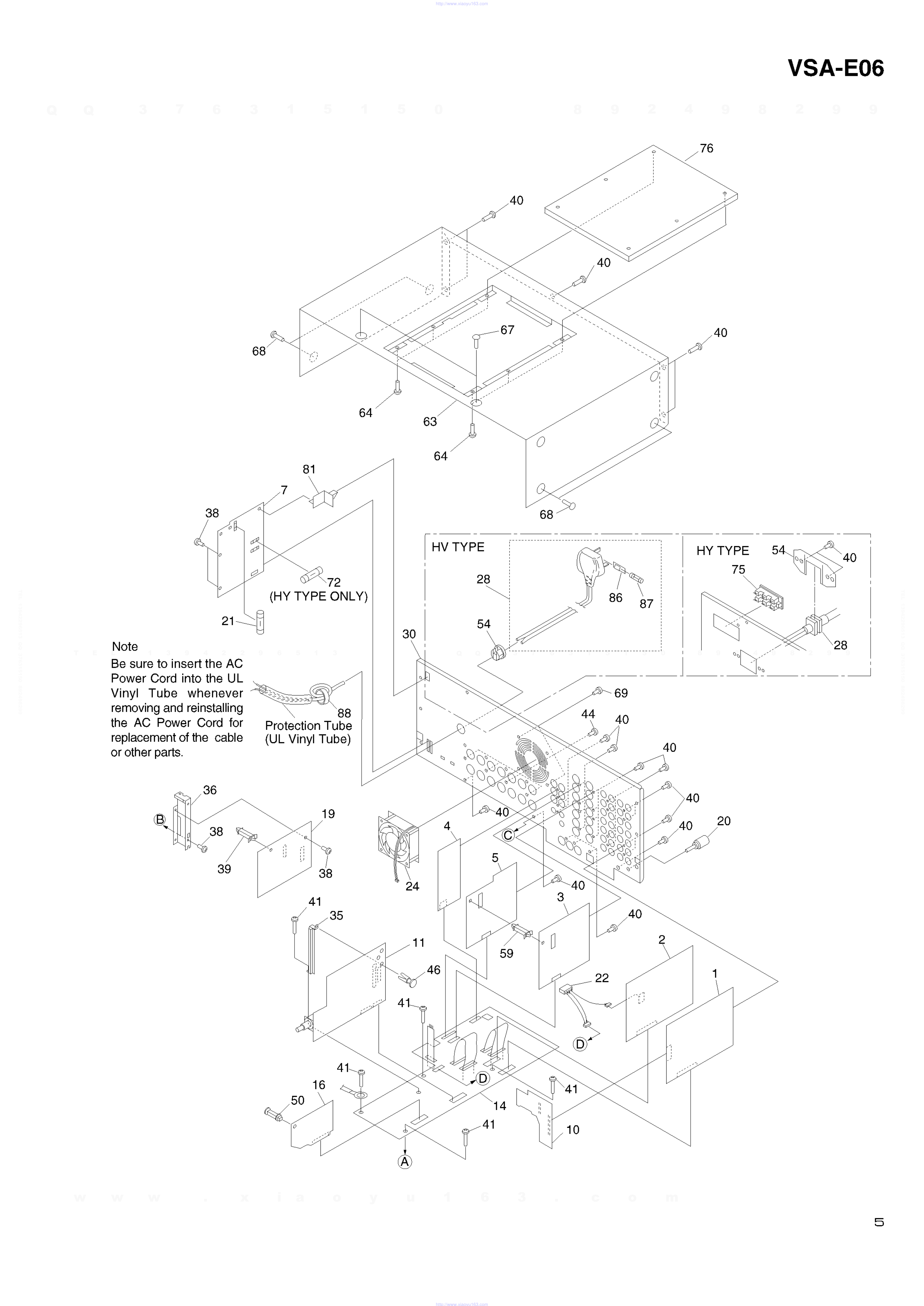 先锋PIONEER VSA-E06电路图-4 先锋PIONEER VSA-E06电路图-4