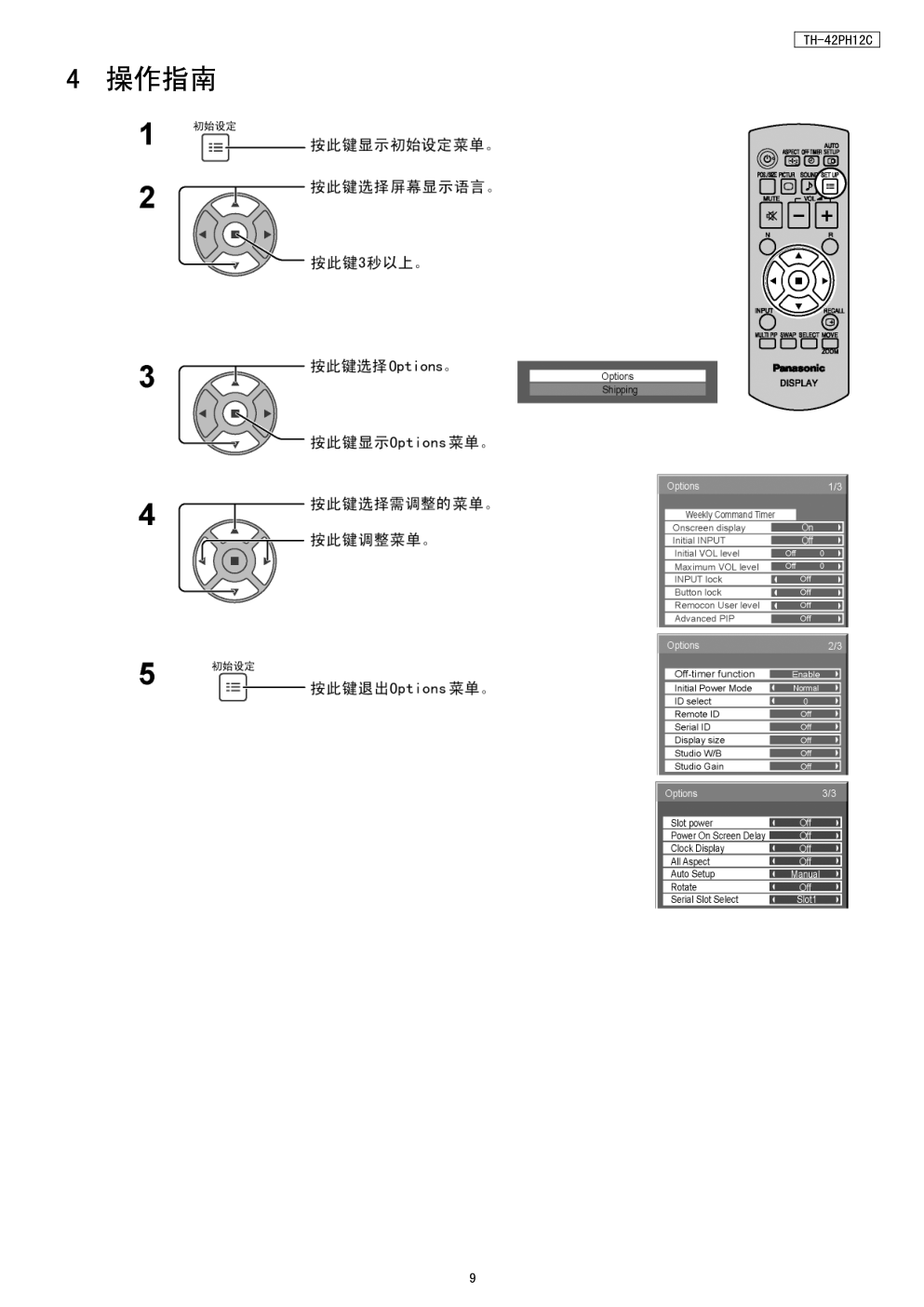 松下TH-42PH12C液晶显示器(GPH12D机芯)维修手册-8 松下TH-42PH12C液晶显示器(GPH12D机芯)维修手册-8