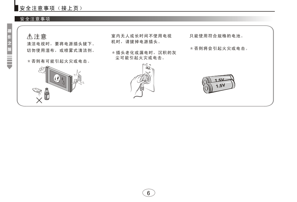 海尔亮屏等离子电视P46C6A-A1使用说明书-7