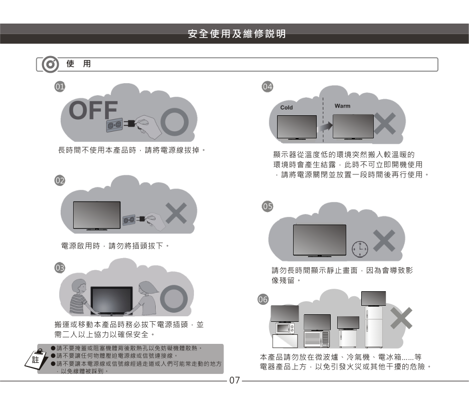 声宝EM-50NT15D液晶彩电使用说明书-7 声宝EM-50NT15D液晶彩电使用说明书-7