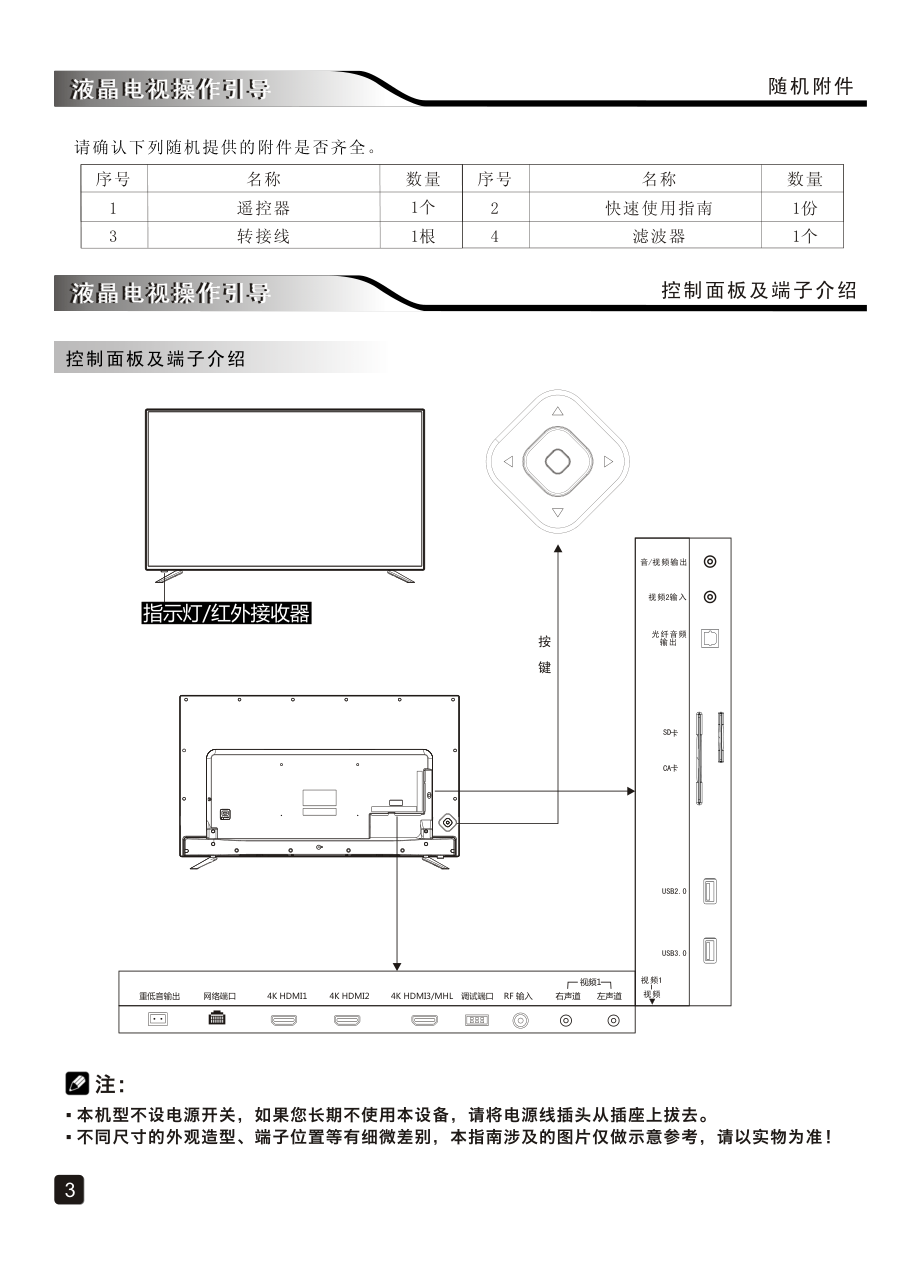 创维49E710C液晶彩电使用说明书-4 创维49E710C液晶彩电使用说明书-4