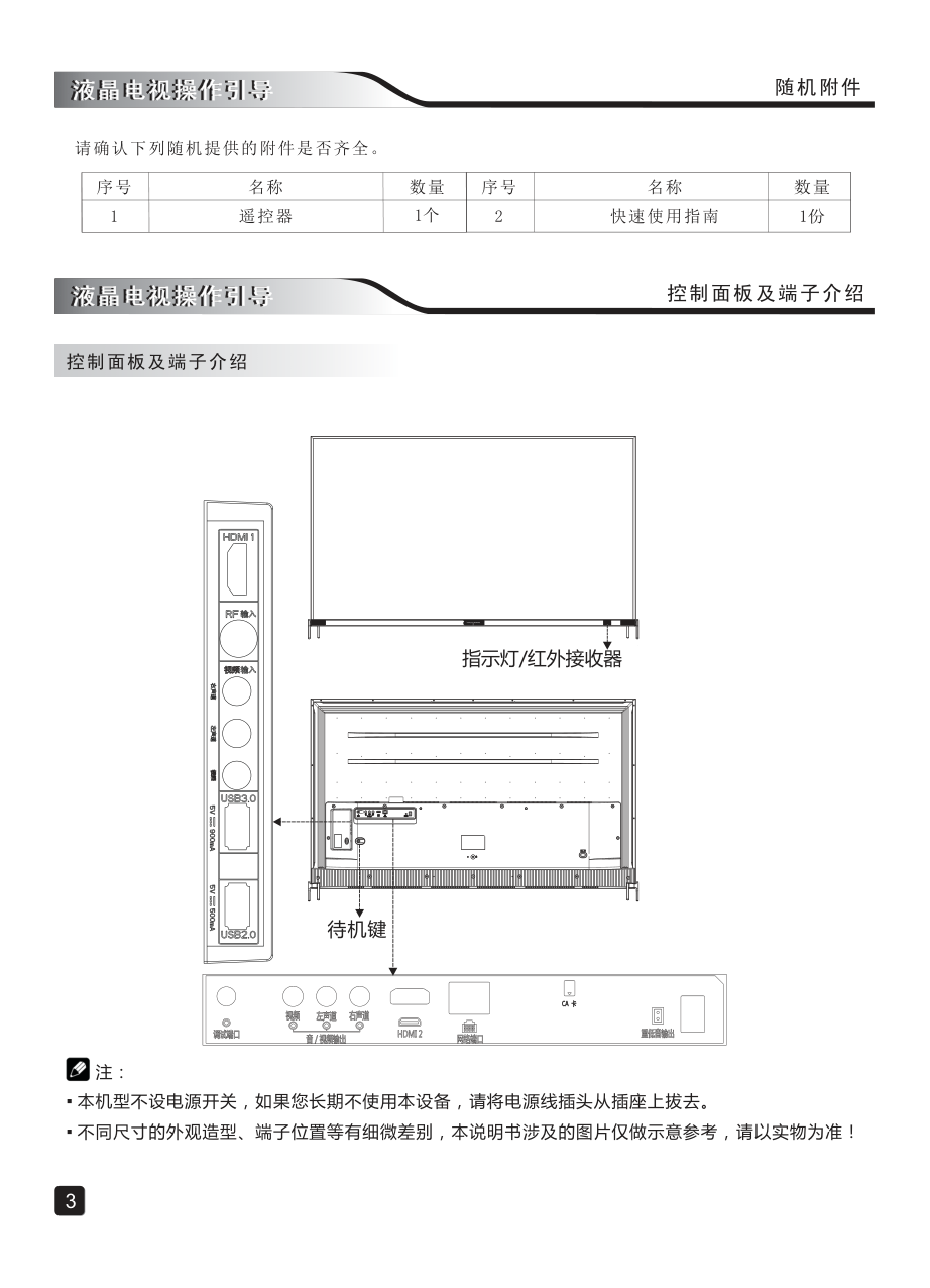 创维55G6D液晶彩电使用说明书-4 创维55G6D液晶彩电使用说明书-4