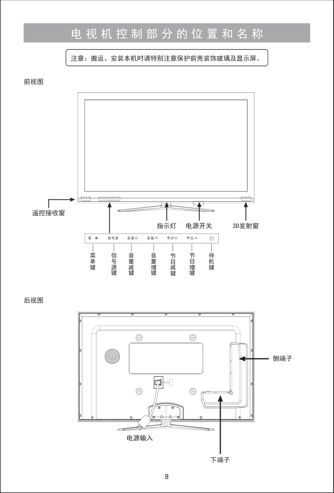 海信LED32XT39G3D液晶电视说明书-8 海信LED32XT39G3D液晶电视说明书-8