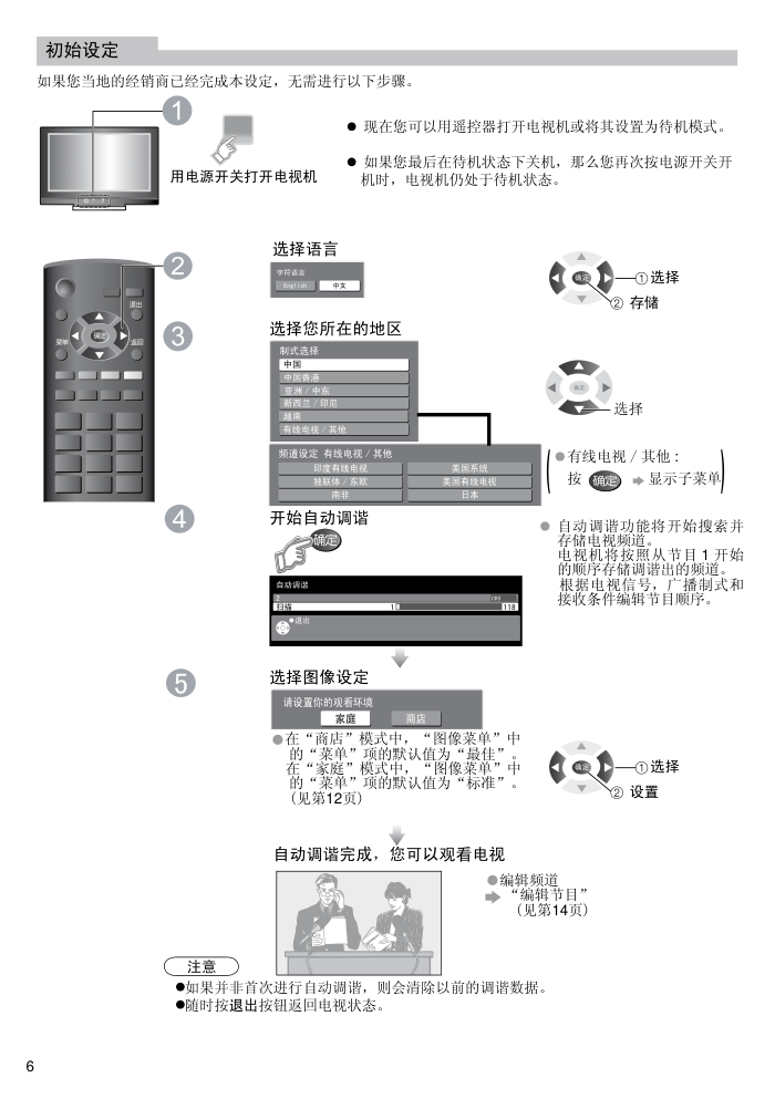 松下TC-37LZ80D液晶彩电使用说明书-5 松下TC-37LZ80D液晶彩电使用说明书-5