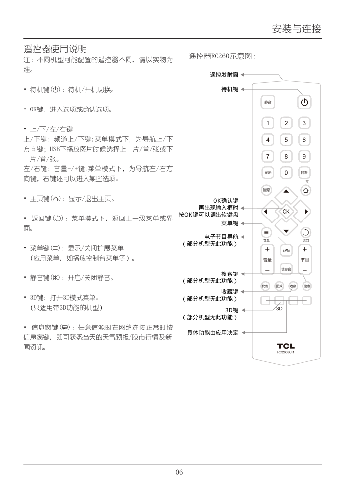 TCL王牌L46F3510AN-3D液晶彩电使用说明书-9 TCL王牌L46F3510AN-3D液晶彩电使用说明书-9