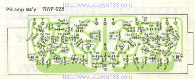 先锋PIONEER RT-1011L音响电路图-2 先锋PIONEER RT-1011L音响电路图-2