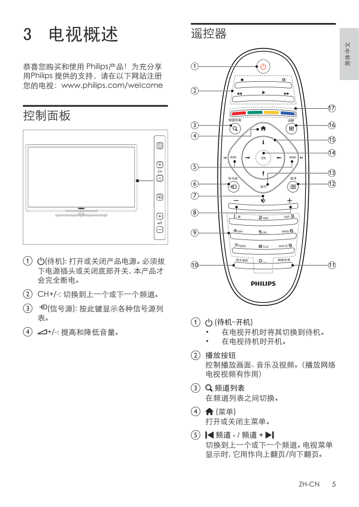 飞利浦39PFL5820T3液晶彩电使用说明书-6 飞利浦39PFL5820T3液晶彩电使用说明书-6
