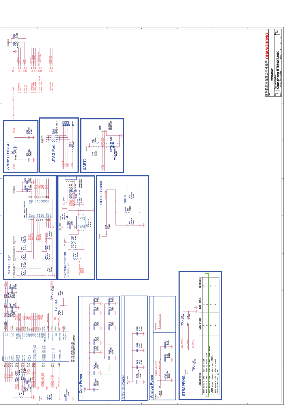 长虹LED39A4100IV(L51)液晶电视(LM38IS-B机芯)电路图-5 长虹LED39A4100IV(L51)液晶电视(LM38IS-B机芯)电路图-5