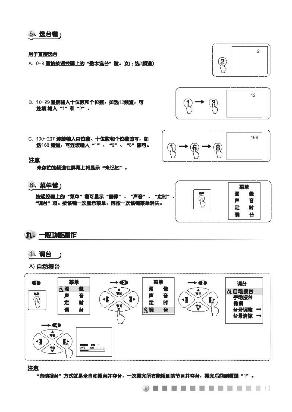 TCL王牌NT25A61彩电使用说明书-6 TCL王牌NT25A61彩电使用说明书-6