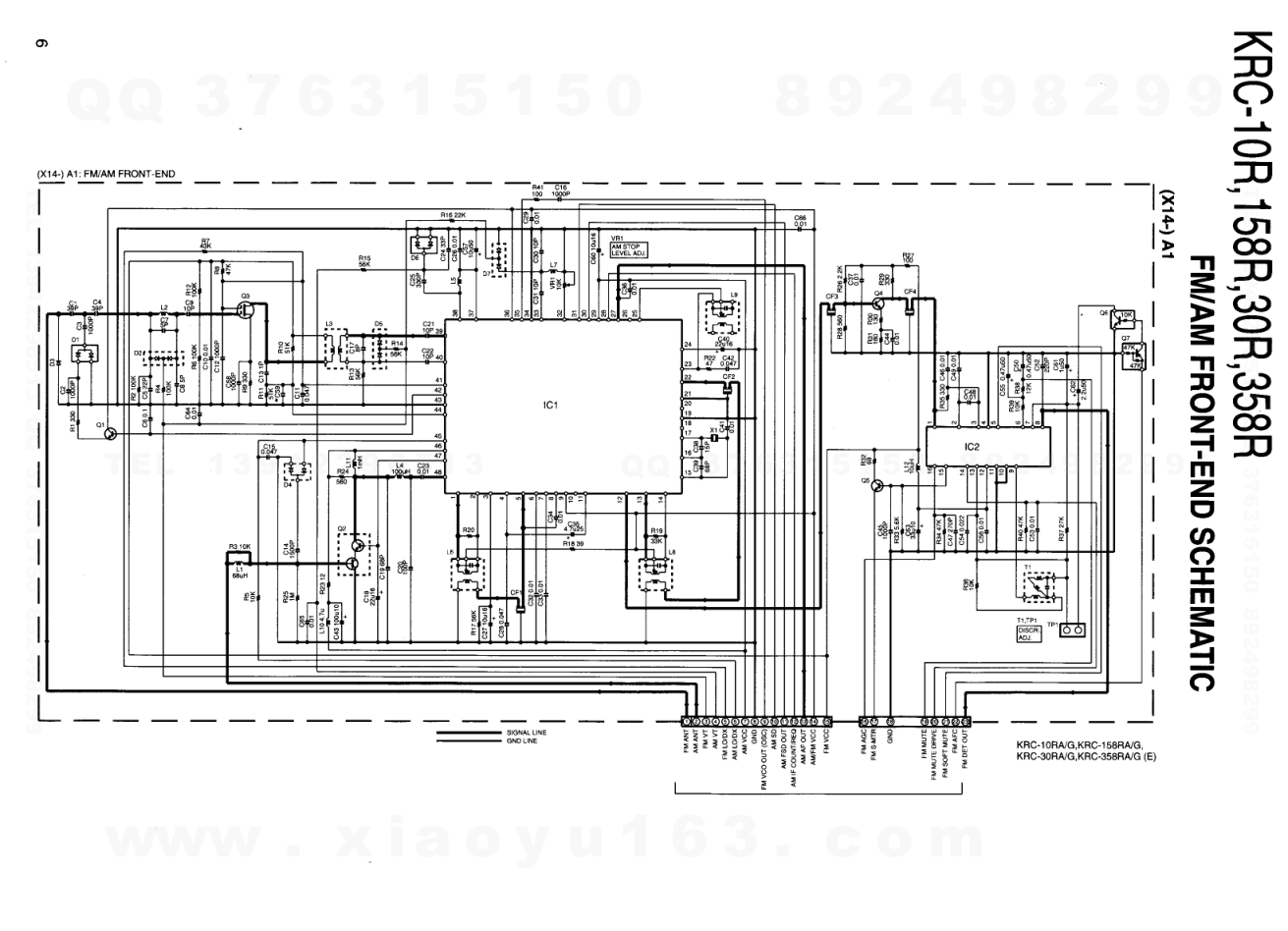建伍KENWOOD KRC-30G CD影碟播放机维修手册-5 建伍KENWOOD KRC-30G CD影碟播放机维修手册-5