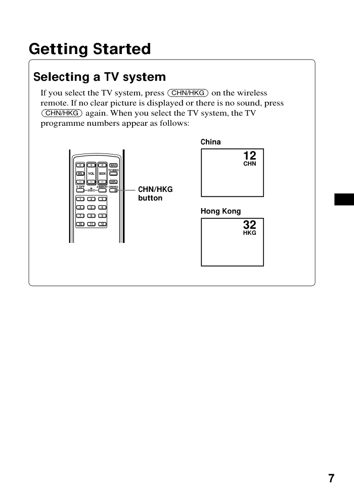 SONY XTL-W70汽车电视使用说明书-6 SONY XTL-W70汽车电视使用说明书-6