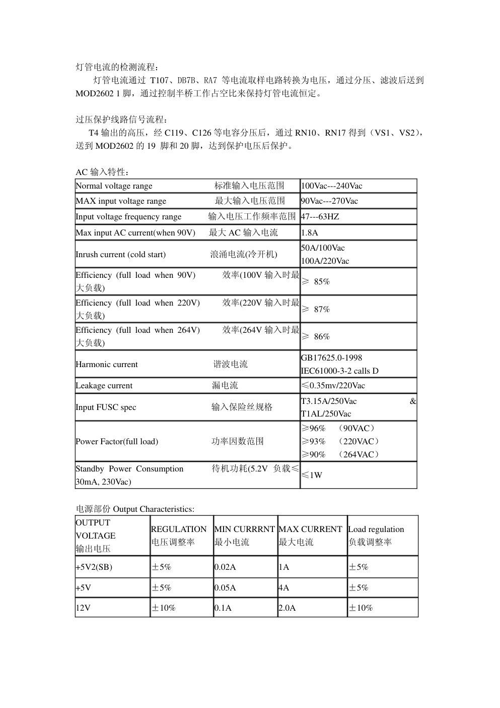 TCL麦格米特MIP260T电源板工作原理与维修手册-2