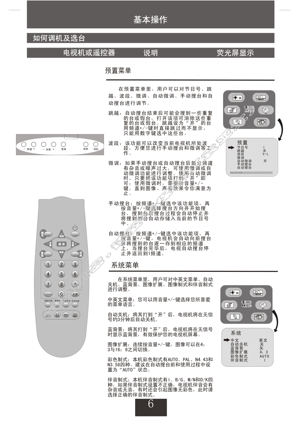 创维21NF8800A(3Y30机芯)彩电使用说明书-5