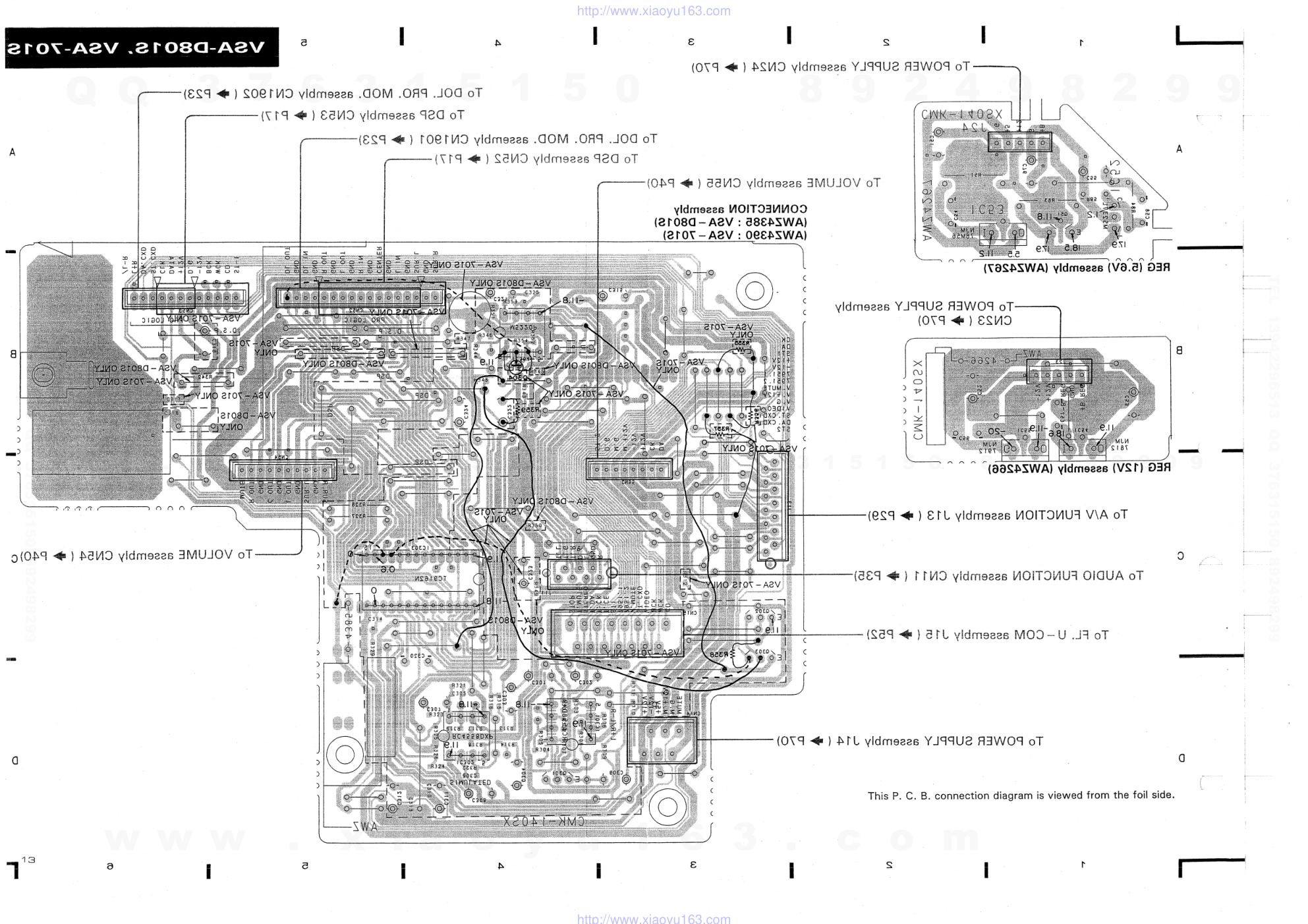 先锋PIONEER VSA-701S电路图-7 先锋PIONEER VSA-701S电路图-7