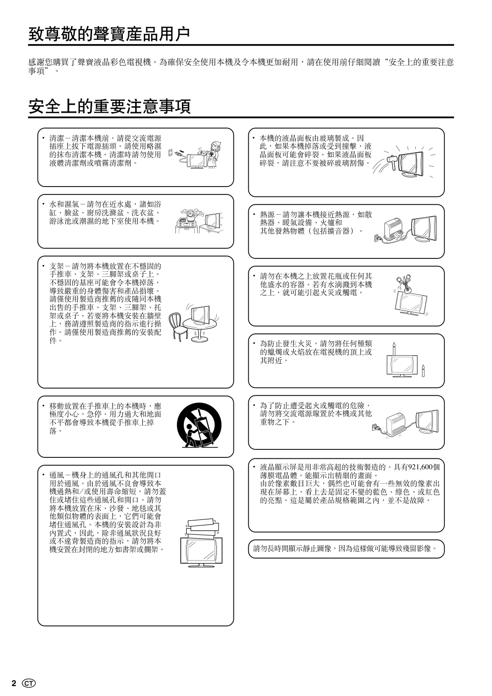 声宝LC-20SH4H型液晶电视机说明书-2