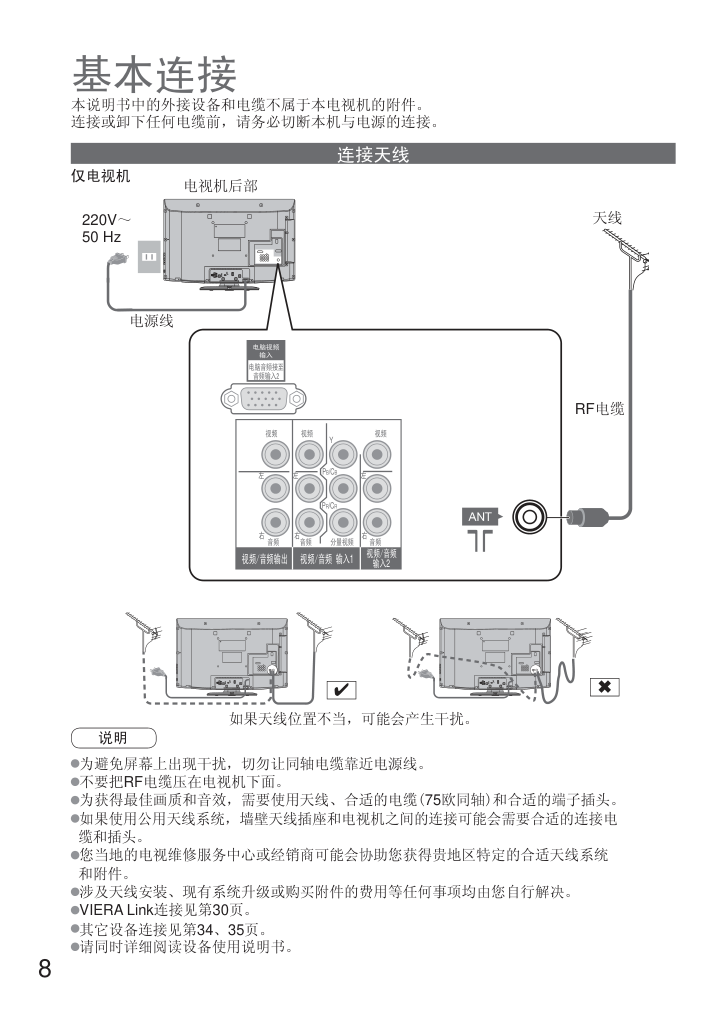 松下TH-L32C20C液晶彩电使用说明书-7 松下TH-L32C20C液晶彩电使用说明书-7