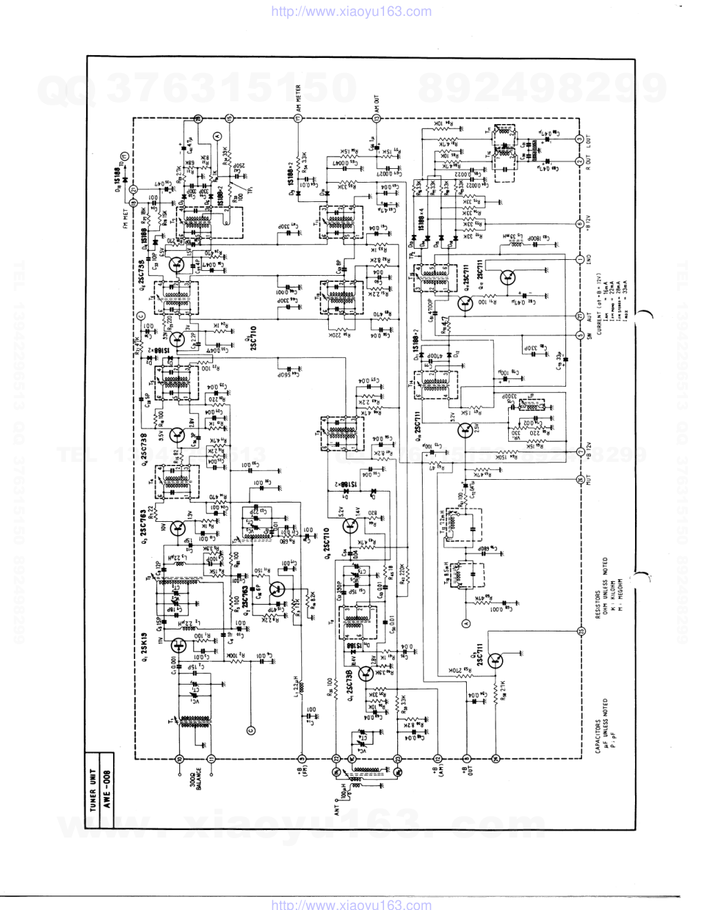 先锋PIONEER SX-424NBW电路图-4
