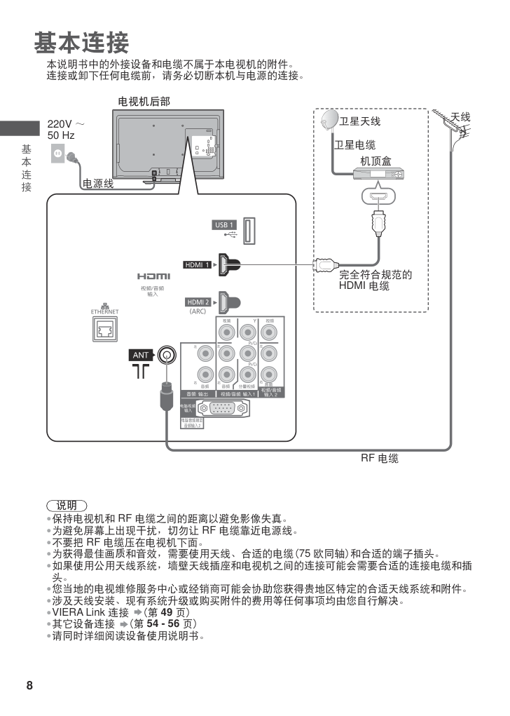松下TH-L32X30C等离子彩电使用说明书-7 松下TH-L32X30C等离子彩电使用说明书-7