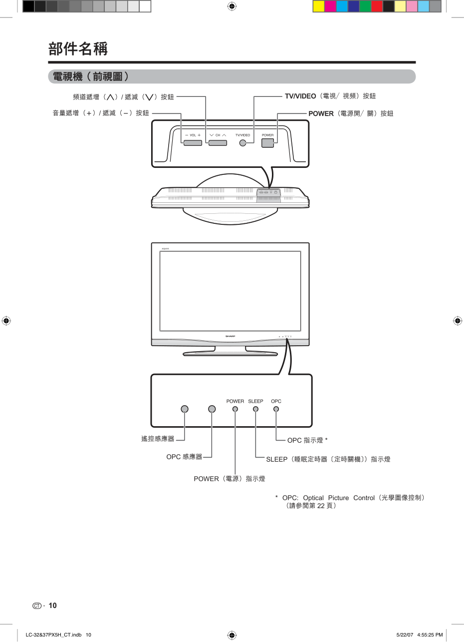 声宝LC-37PX5H型液晶电视机说明书-9 声宝LC-37PX5H型液晶电视机说明书-9