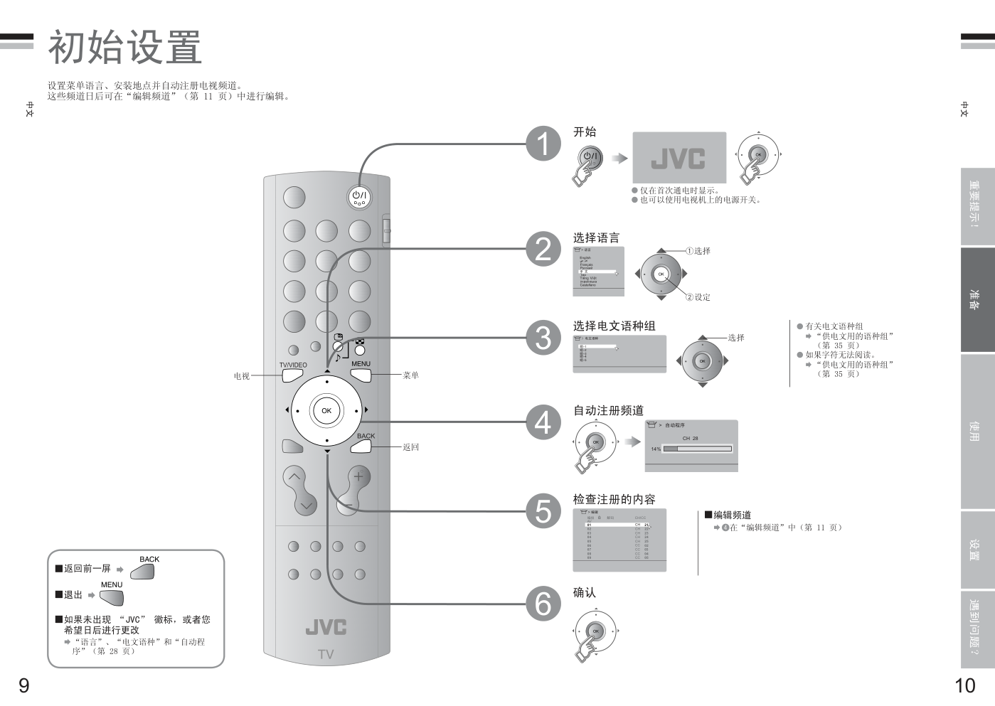 杰伟世 LT-Z26EX6电视机说明书-6