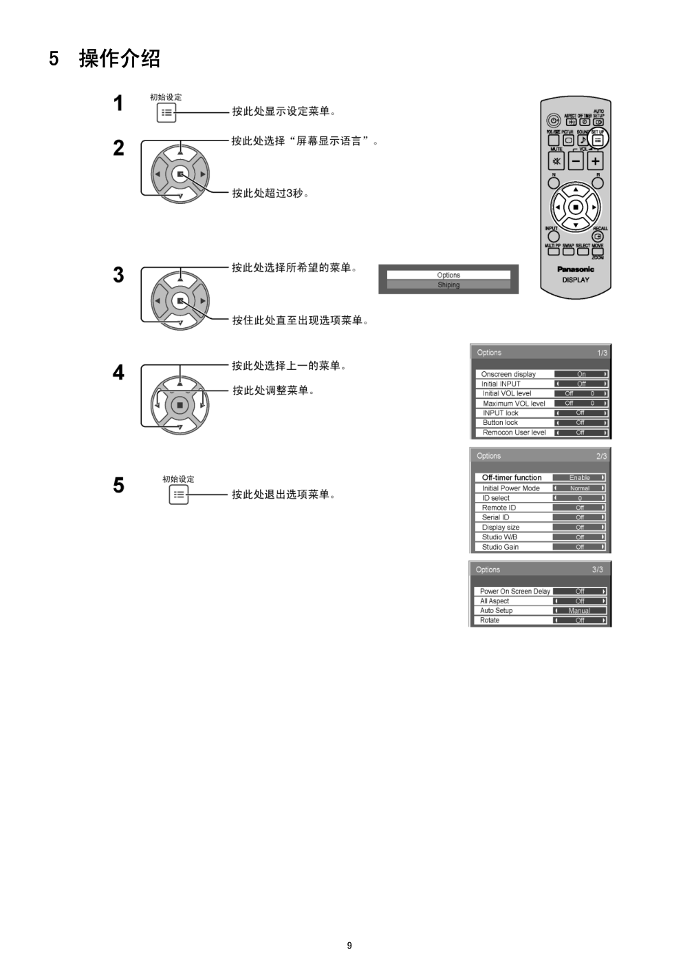 松下TH-50PD12C等离子显示器(GPH12D机芯)维修手册-8 松下TH-50PD12C等离子显示器(GPH12D机芯)维修手册-8