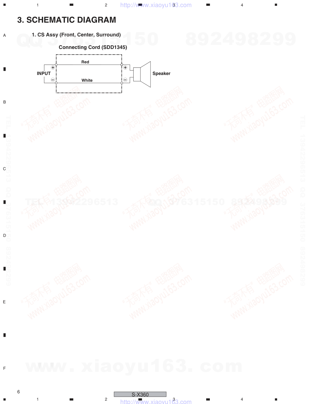 先锋PIONEER S-X360XTWUC电路图-5