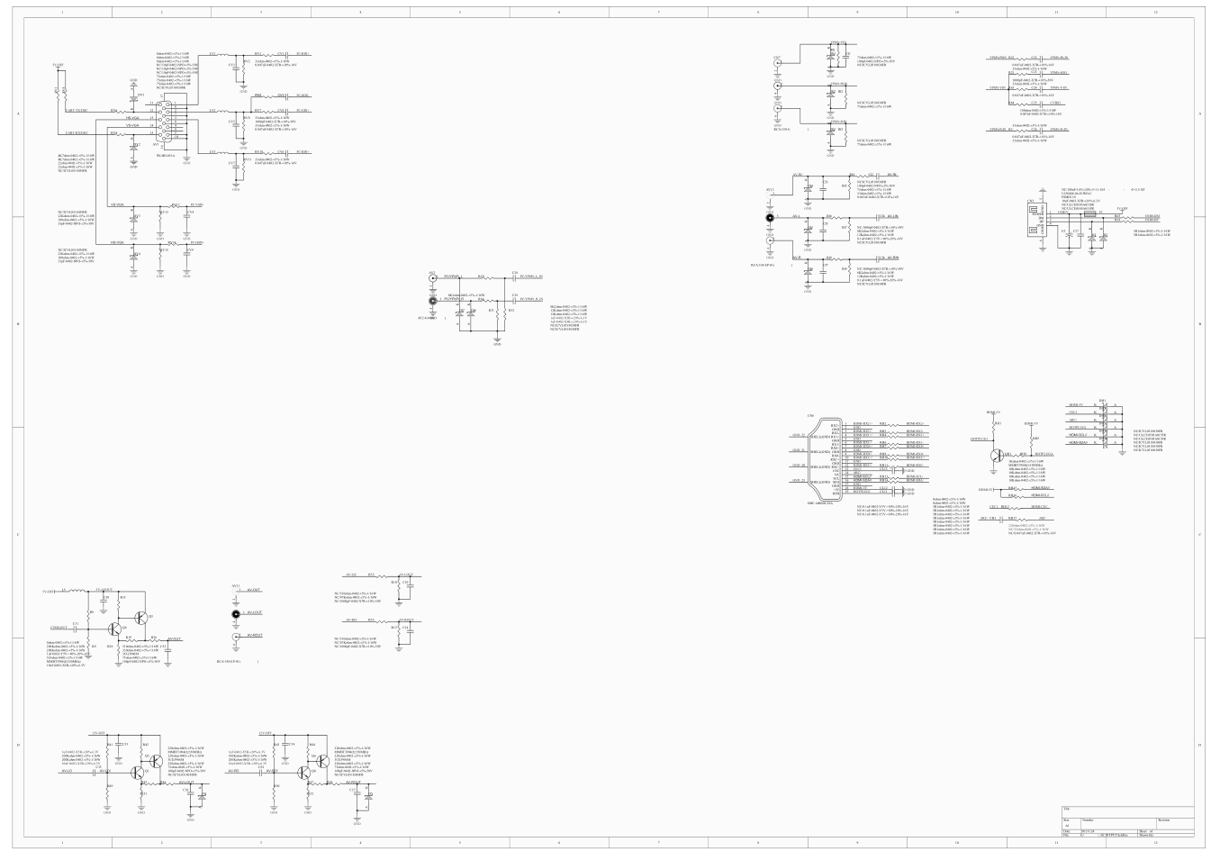 TCL LE32D99液晶电视(MS82PT机芯)主板电路图-3 TCL LE32D99液晶电视(MS82PT机芯)主板电路图-3