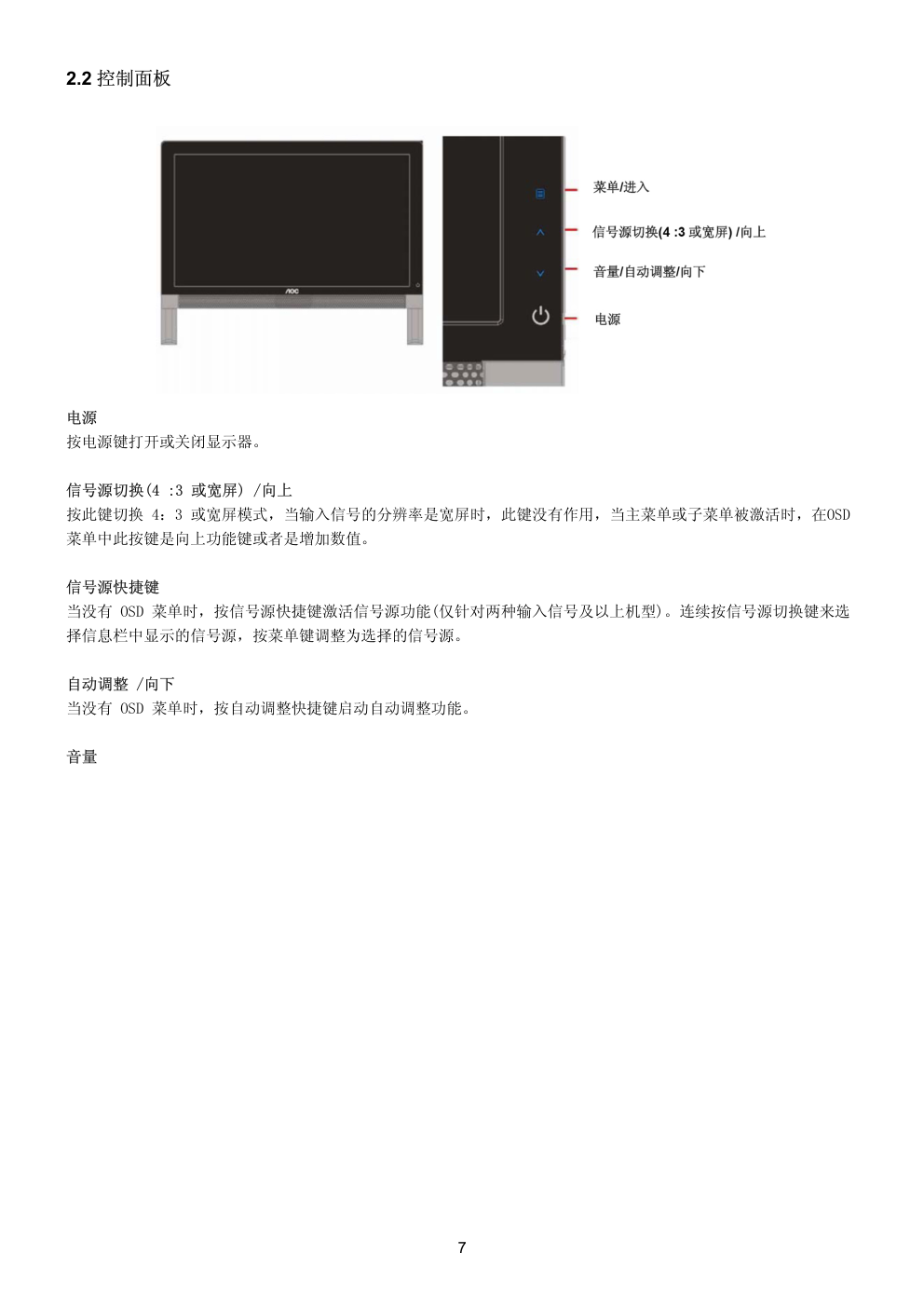 AOC e2239Fwt液晶显示器维修手册-6 AOC e2239Fwt液晶显示器维修手册-6