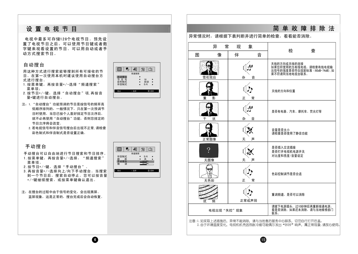 海尔L20A8A-A1液晶彩电使用说明书-7