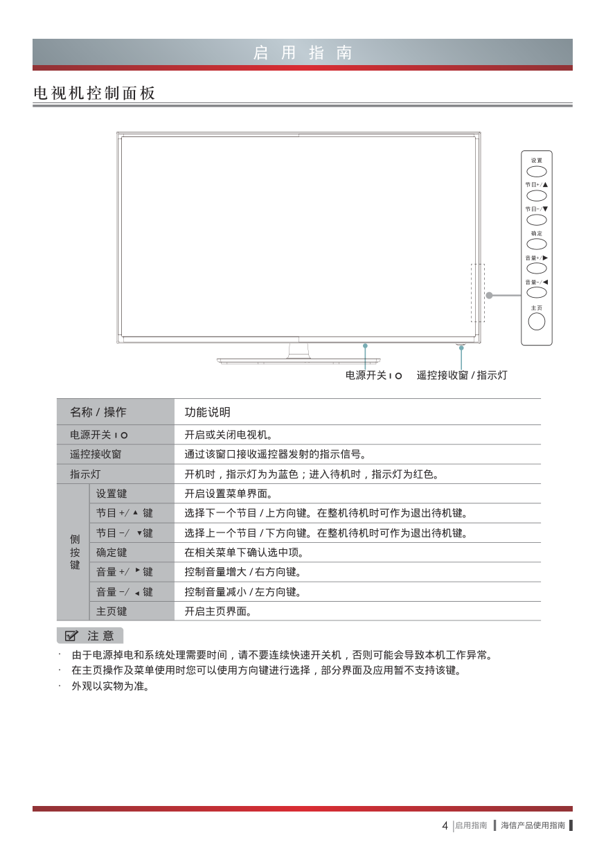 海信LED48EC280JD液晶彩电使用说明书-9 海信LED48EC280JD液晶彩电使用说明书-9